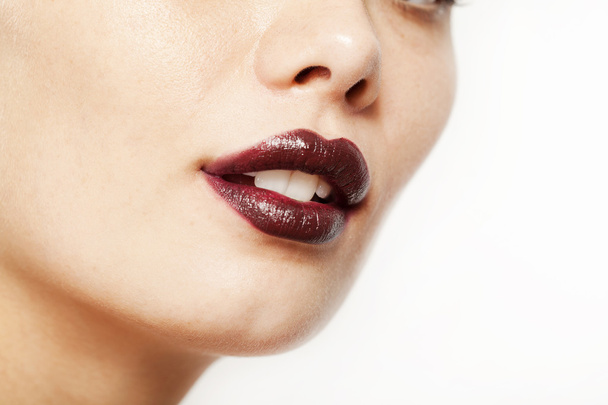 Belleza labios de mujer joven
 - Foto, Imagen