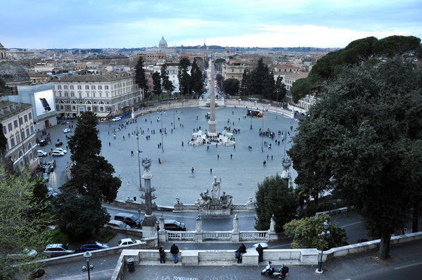 Piazza del Popolo, Rome, Italy - Fotó, kép