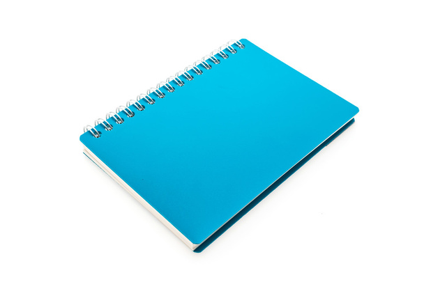 Színes notebook, fehér - Fotó, kép