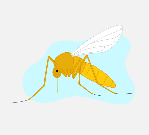 蚊媒介昆虫 - ベクター画像