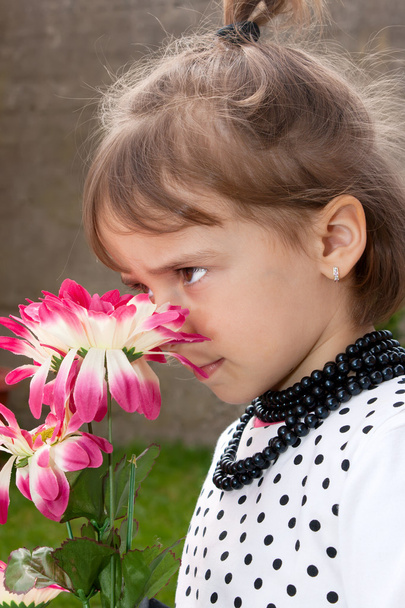 Flower Smelling - Foto, immagini