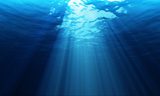 luz bajo el agua
 - Foto, imagen