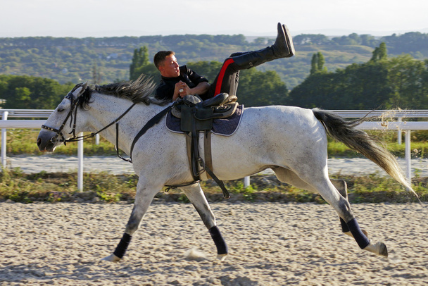 Trick équitation dans Pyatigorsk
 - Photo, image
