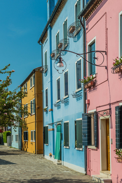 casas coloridas en Burano
 - Foto, imagen