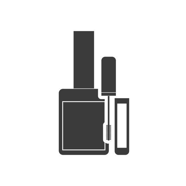 爪を磨く化粧製品 - ベクター画像