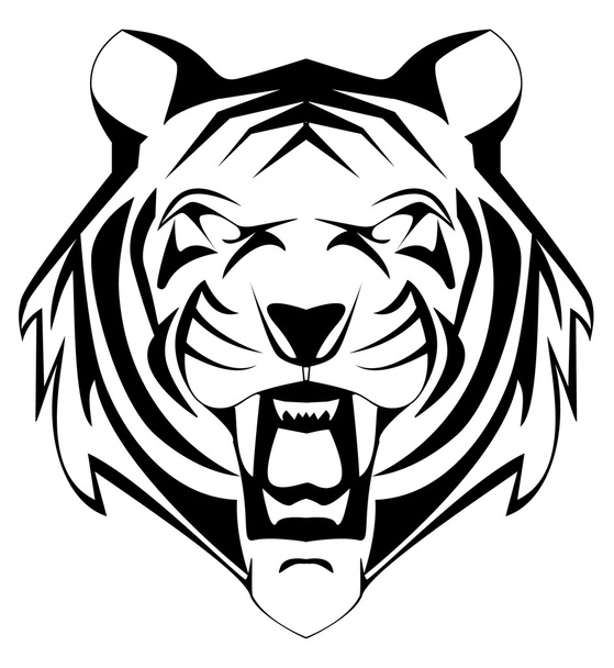 Tigre mascota
 - Vector, Imagen