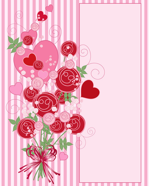 Red roses - Vector, Image