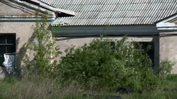 Fragment of abandoned house - Πλάνα, βίντεο
