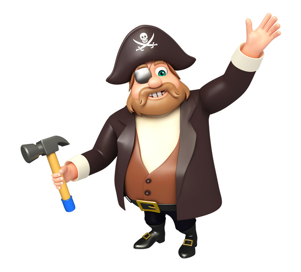 Пірат з молотка
 - Фото, зображення