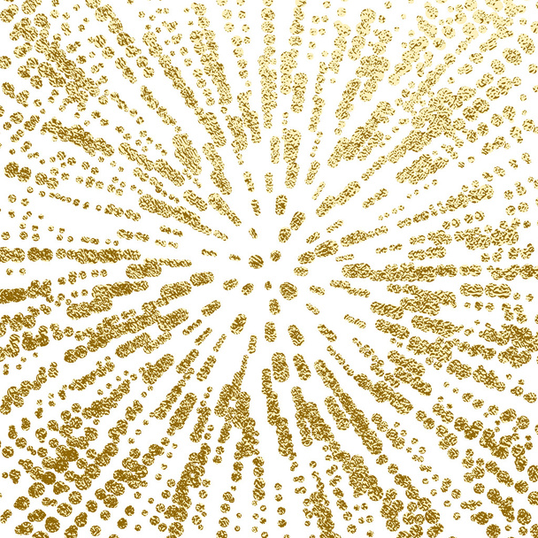 Gouden textuur. Abstracte gouden achtergrond - Vector, afbeelding