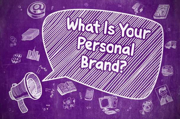 What Is Your Personal Brand - Business Concept. - Fotó, kép