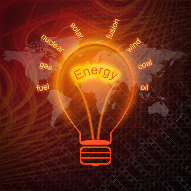 Energiaforrások izzók - Fotó, kép