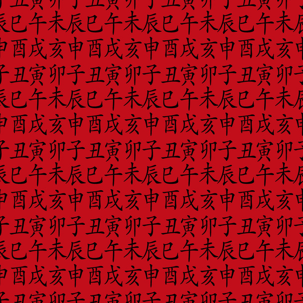 12 animales del zodiaco fengshui
 - Vector, imagen