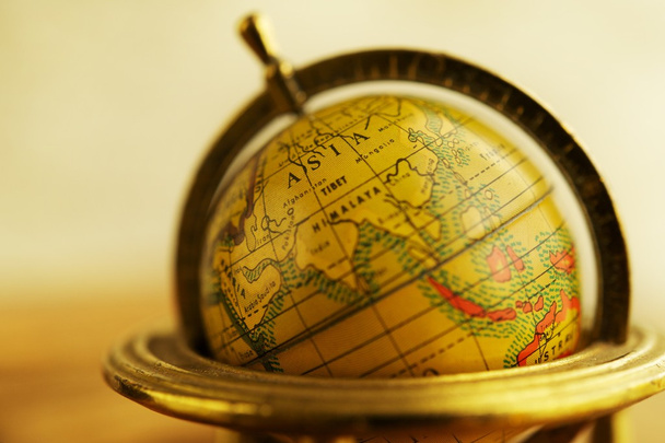 Gros plan sur un globe vintage
 - Photo, image