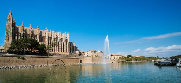 Katedra panorama Palma - Zdjęcie, obraz