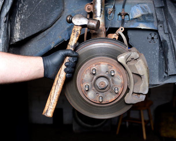 Front disc brake  - Photo, Image