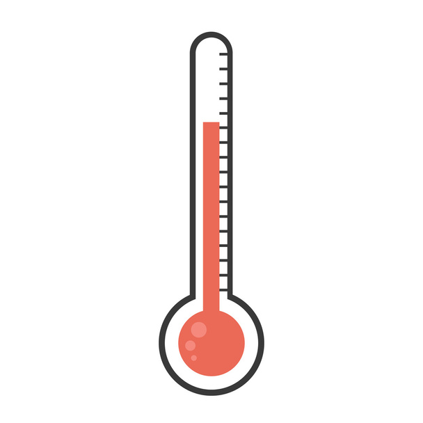 thermometer icon vector eps10. - Vektor, obrázek