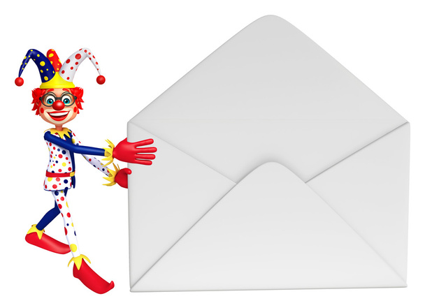 Клоун с почтой
 - Фото, изображение