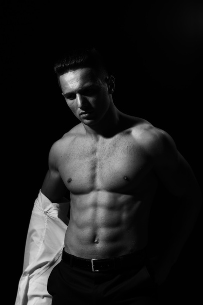 Sexy muscular man - Fotoğraf, Görsel