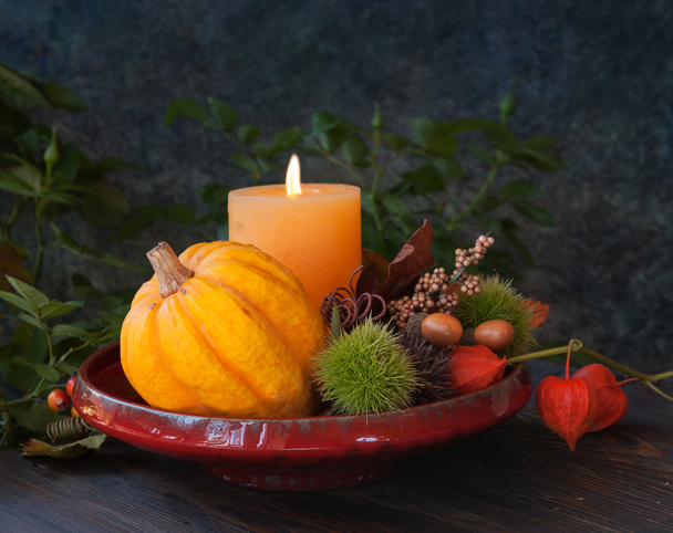 Herfst thanksgiving decor - Foto, afbeelding