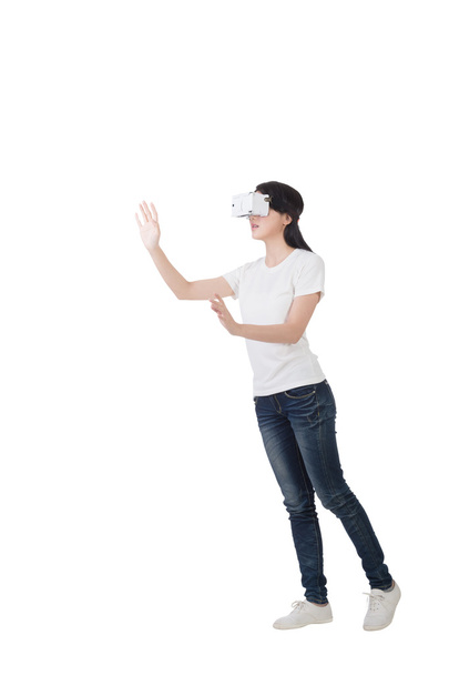 virtual reality headset - Фото, изображение