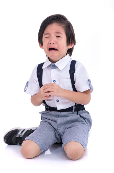 asiático chico llorando
 - Foto, Imagen