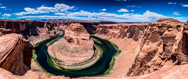 Vista panoramica della bella curva a ferro di cavallo in Arizona
 - Foto, immagini