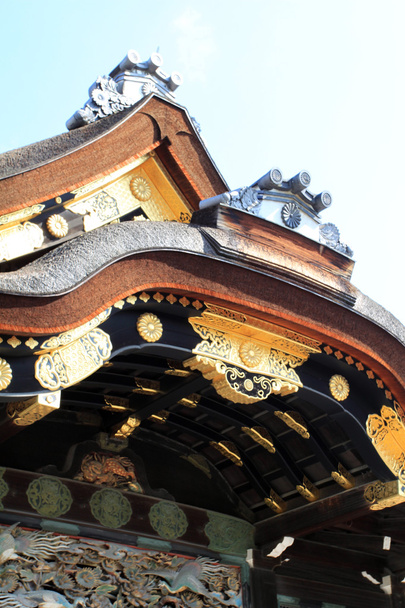 Фондовий зображенням замку Нидзе, Кіото, Японія - Фото, зображення
