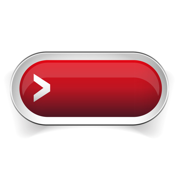 Пустой вектор красной кнопки
 - Вектор,изображение