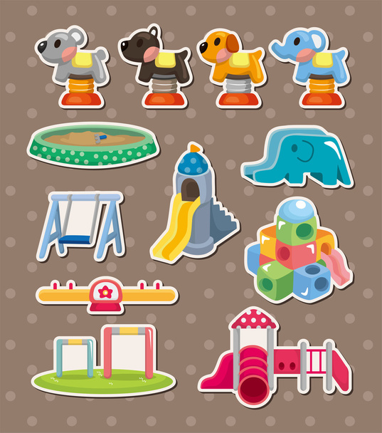 park stickers - Vector, Image