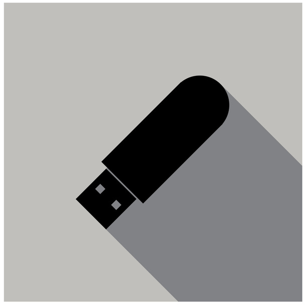 icône vectorielle de la clé USB
 - Vecteur, image