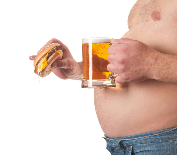 gordo hombre
 - Foto, imagen