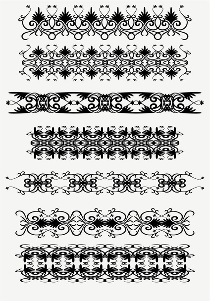 Vintage patterns for design - Vector, Image