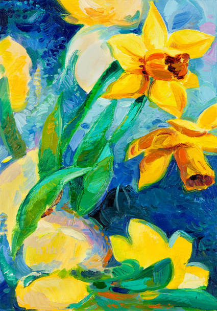 Daffodil flowers - Photo, Image