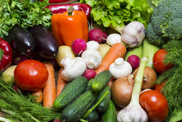 Contesto delle verdure fresche
 - Foto, immagini