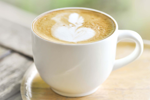 cappuccino coffee or hot coffee - Photo, Image