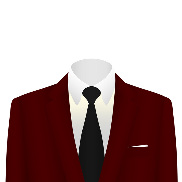 business suit vector - Vector, Image
