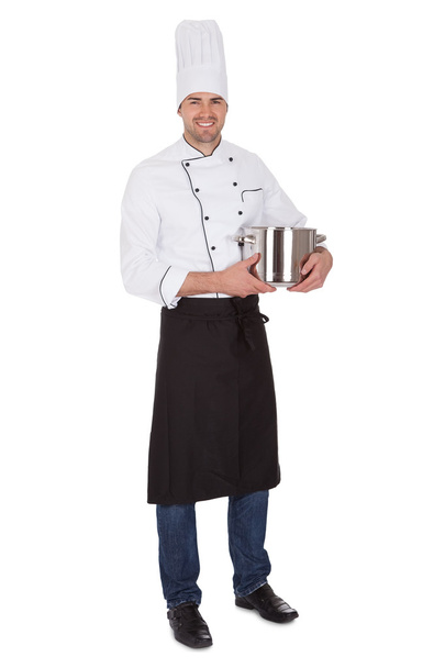 Portrait of happy chef - Foto, Bild