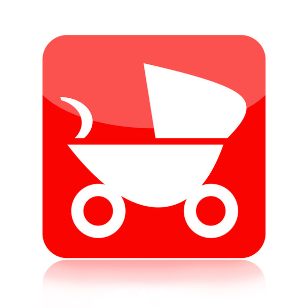 Baby Carriage Icon - Photo, Image