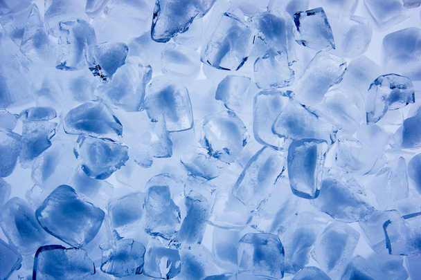 Background of ice cubes close up - Foto, imagen