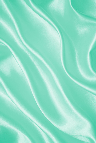 Гладка елегантна зелена шовкова або атласна текстура як фон
 - Фото, зображення
