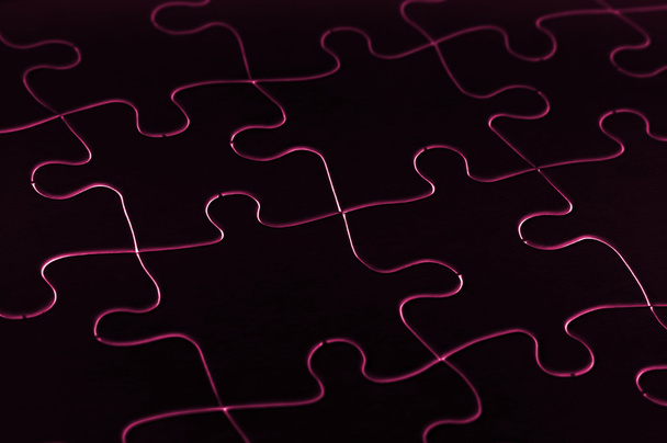 lignes de Jigsaw puzzle - Photo, image