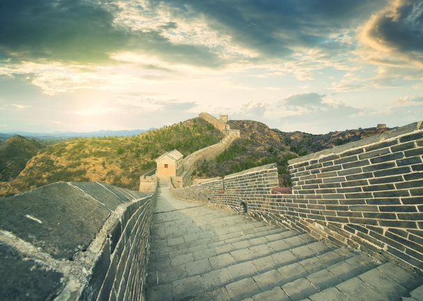 majestátní velká čínská zeď - Fotografie, Obrázek