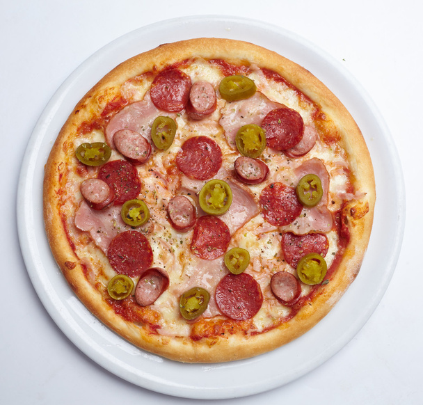 Pizza fresca sabrosa
 - Foto, Imagen