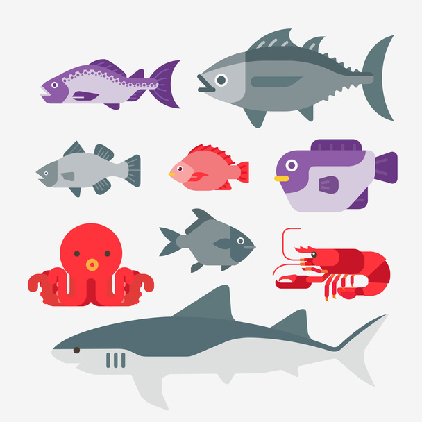 魚のベクトル - ベクター画像