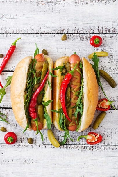 dva hot-dogy  - Fotografie, Obrázek