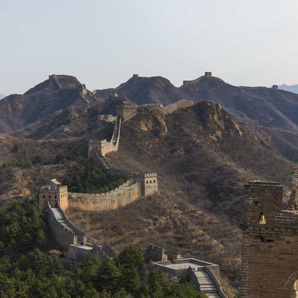 majestätische Mauer aus Porzellan - Foto, Bild