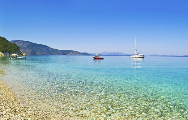 Пляж Гидаки в Итаке, Греция
 - Фото, изображение