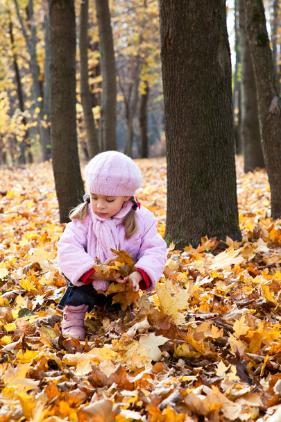 Little girl in park - Valokuva, kuva