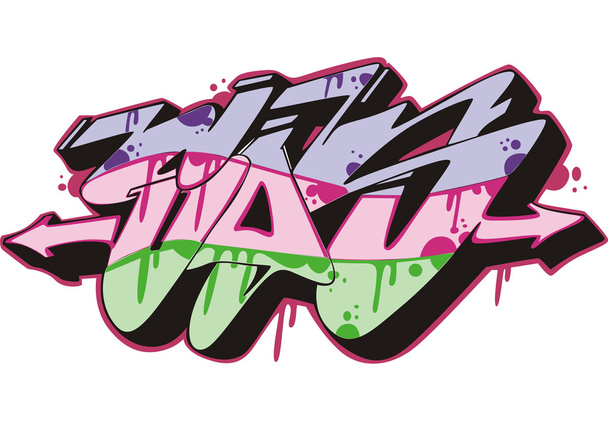Graffito - SOS - Vector, Image